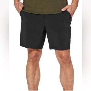 Lululemon Pace Breaker Black Linerless Shorts 7" Inseam Athletic Gym